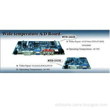 Analog VGA / DVI-D / Audio Input 1366x768 / 1280x1024 Panel